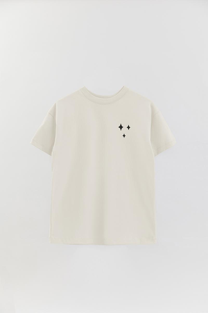 REMERA OVER ESTAMPADA UNISEX STARS 2