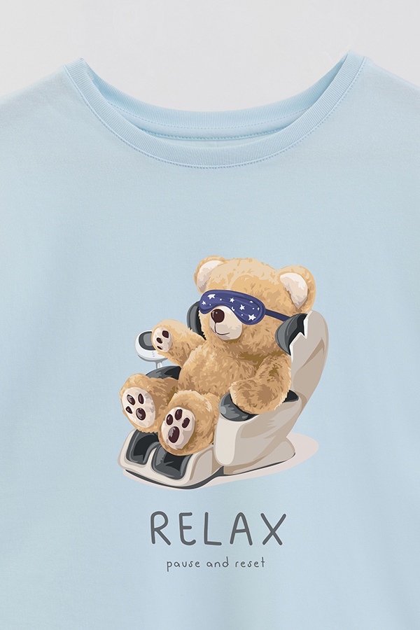 REMERA GB OVERSIZE TEDDY RELAX