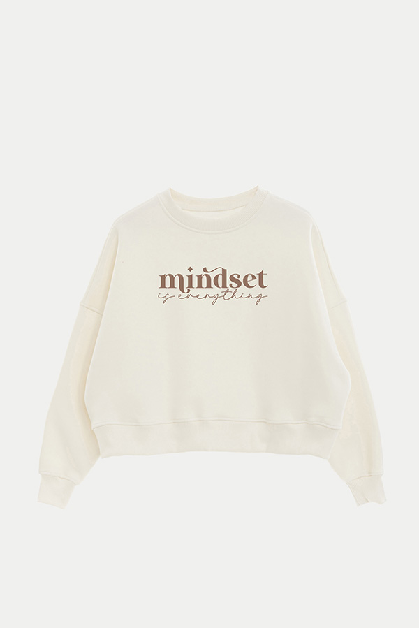 BUZO CROP ESTAMPADO MNM MINDSET