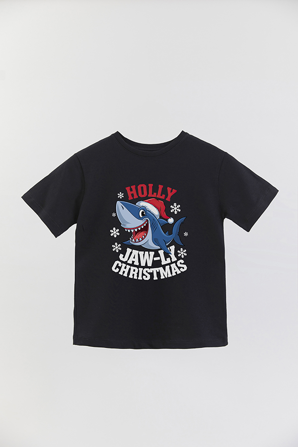 REMERA BASICA ESTAMPADA B XMAS JAWLY