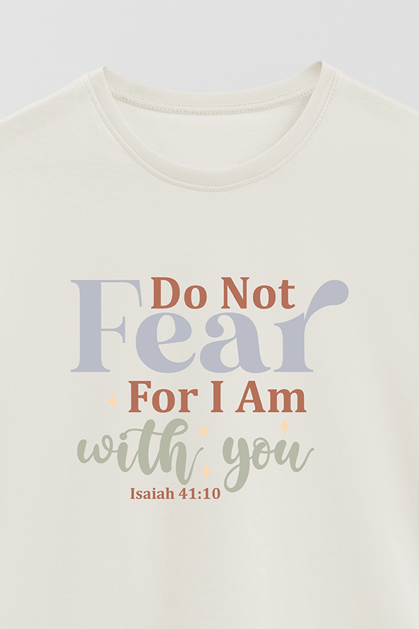 REMERA BASICA UNISEX VRS DO NOT FEAR