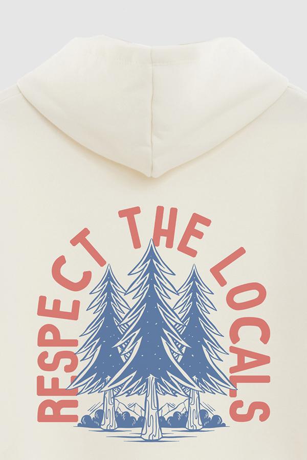 HOODIE ESTAMPADO RESPECT THE LOCALS