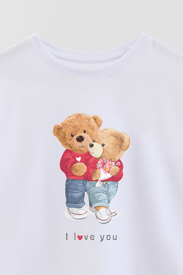 REMERA GB OVERSIZE LOVE U