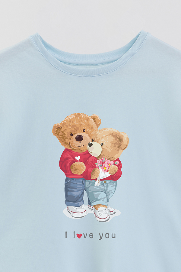 REMERA GB OVERSIZE LOVE U