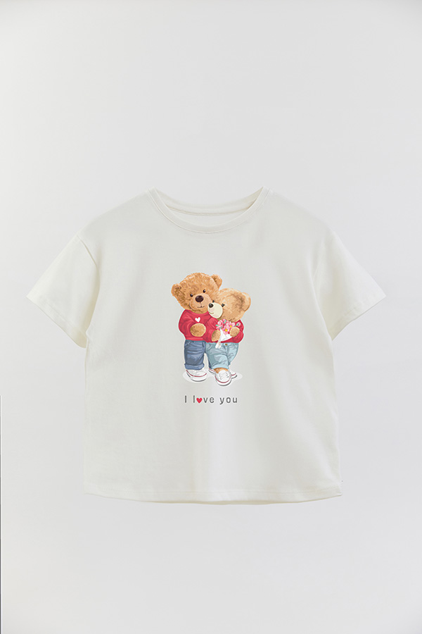 REMERA GB OVERSIZE LOVE U