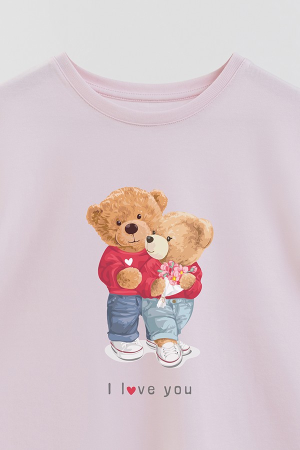 REMERA GB OVERSIZE LOVE U