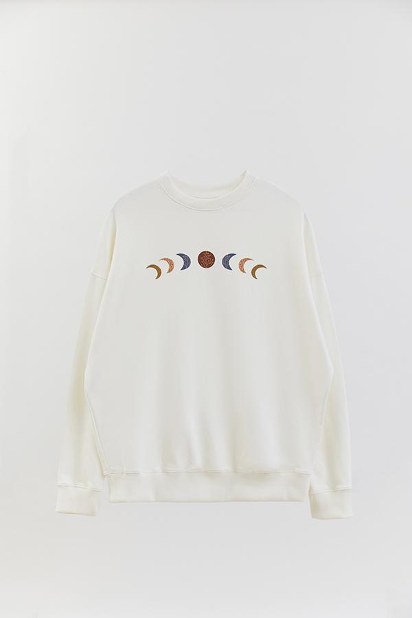 BUZO CREWNECK ESTAMPADO MST MOON PHASE