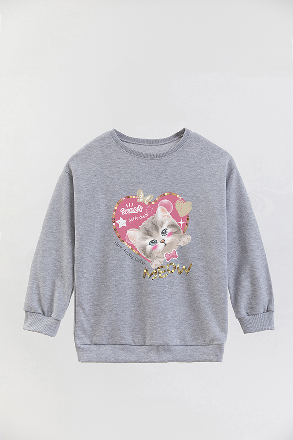 BUZO CREWNECK RUSTICO KITTY DREAMS CUTE