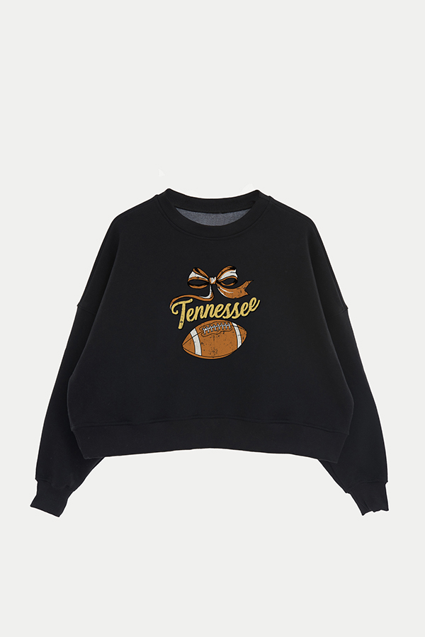 BUZO CROP ESTAMPADO TEXAN TENESSE