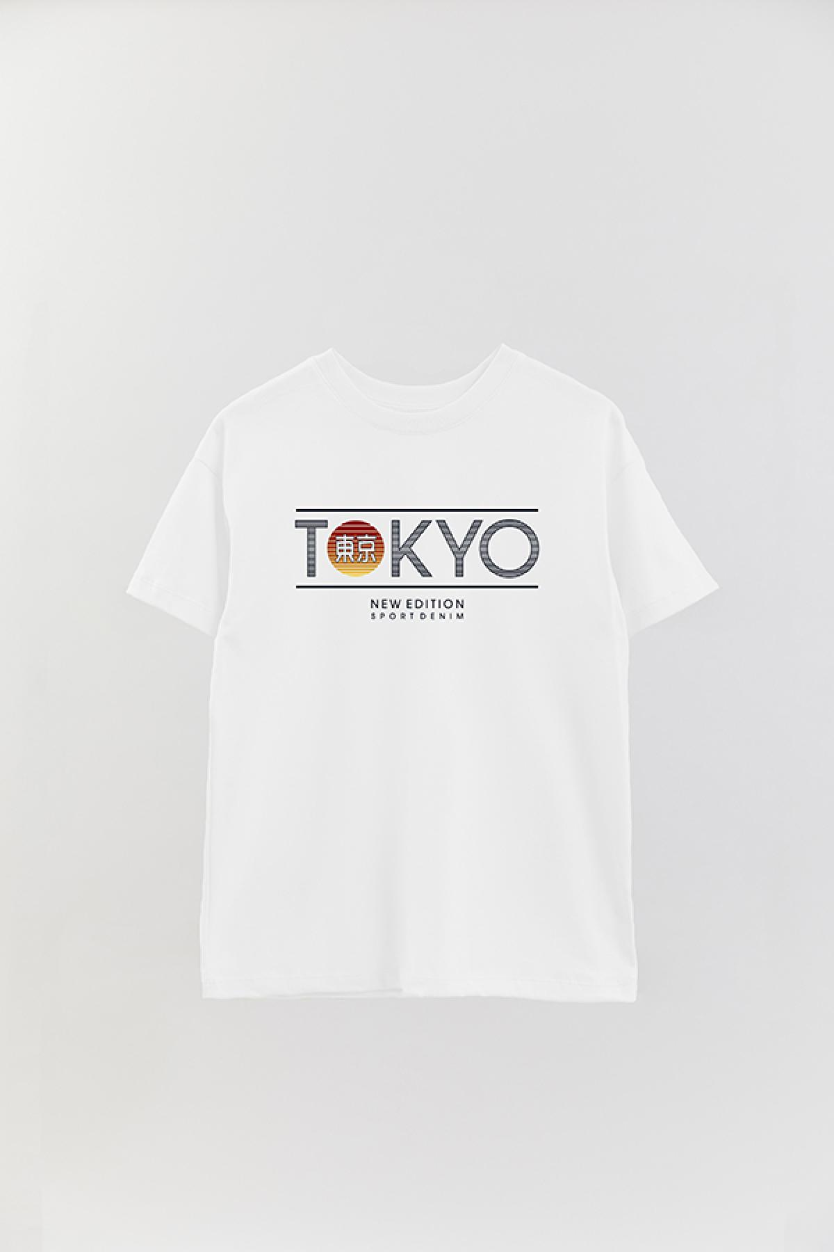 REMERA OVER ESTAMPADA CT TOKYO SPORT