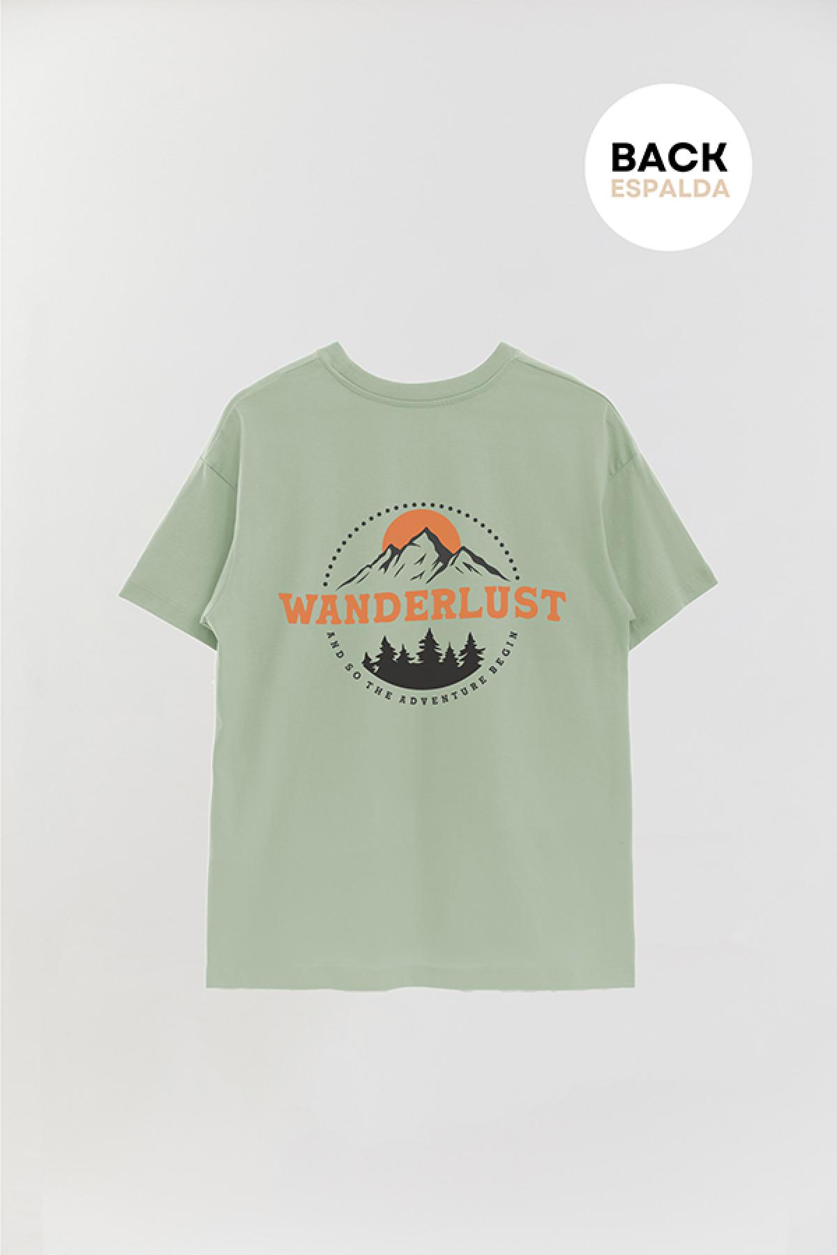 REMERA OVER ESTAMPADA ADV WANDERLUST