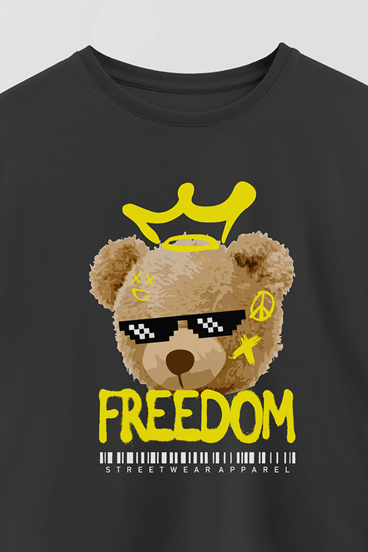 REMERA BOY OVER TEDDY FREEDOM
