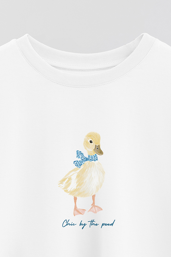 REMERA CROP ESTAMPADA COASTAL CHIC BY THE POND