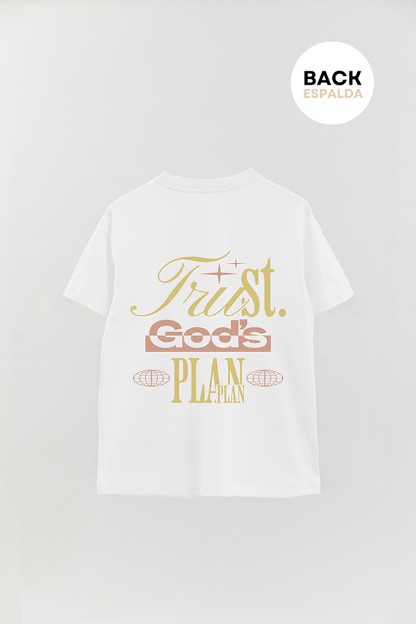 REMERA OVER ESTAMPADA UNISEX ESPALDA TRUST 1