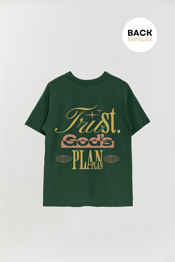 REMERA OVER ESTAMPADA UNISEX ESPALDA TRUST 1