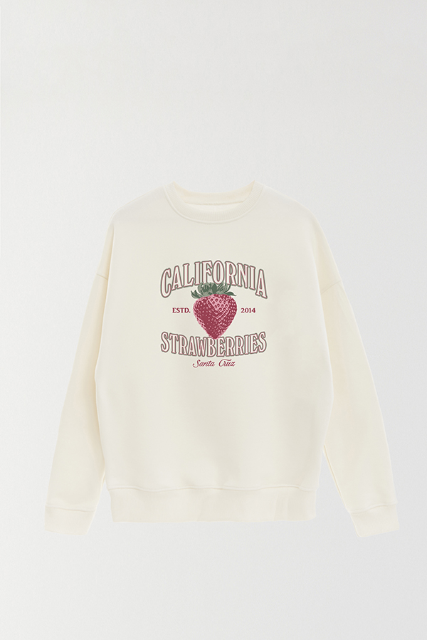 BUZO CREWNECK ESTAMPADO WESTERN SANTA CRUZ
