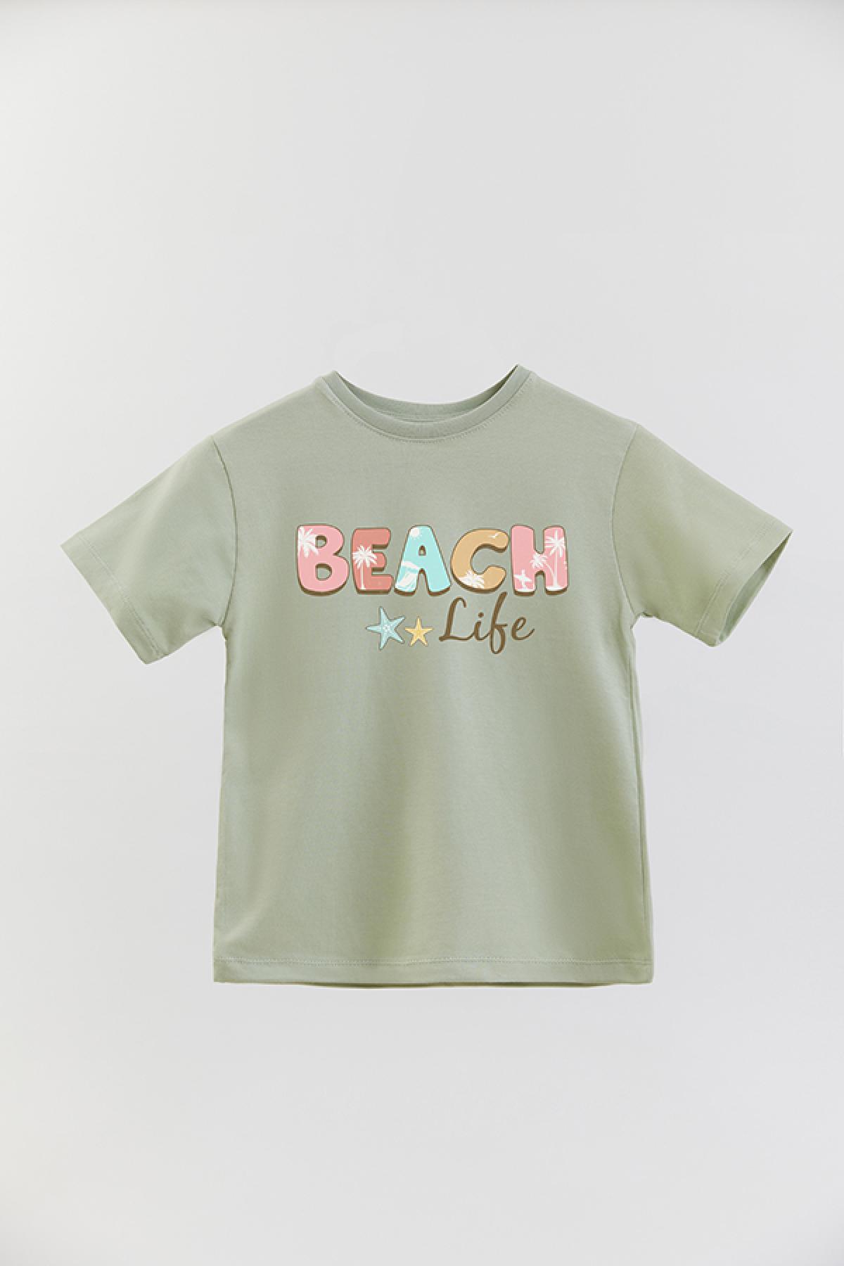 REMERA BASIC GIRL RT BEACH LIFE