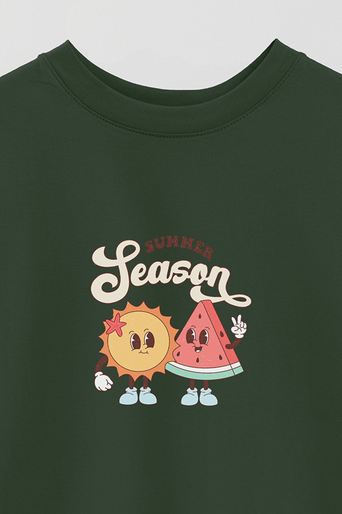 REMERA OVER ESTAMPADA RT SUMMER SEASON