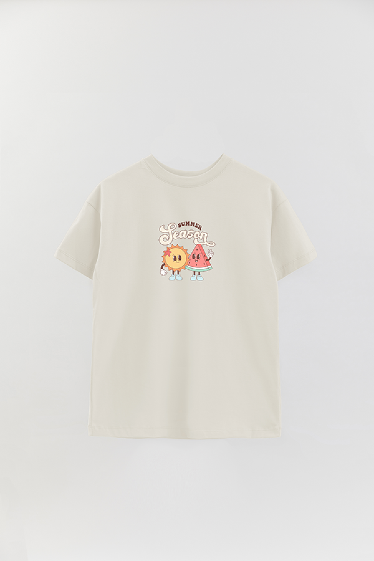 REMERA OVER ESTAMPADA RT SUMMER SEASON