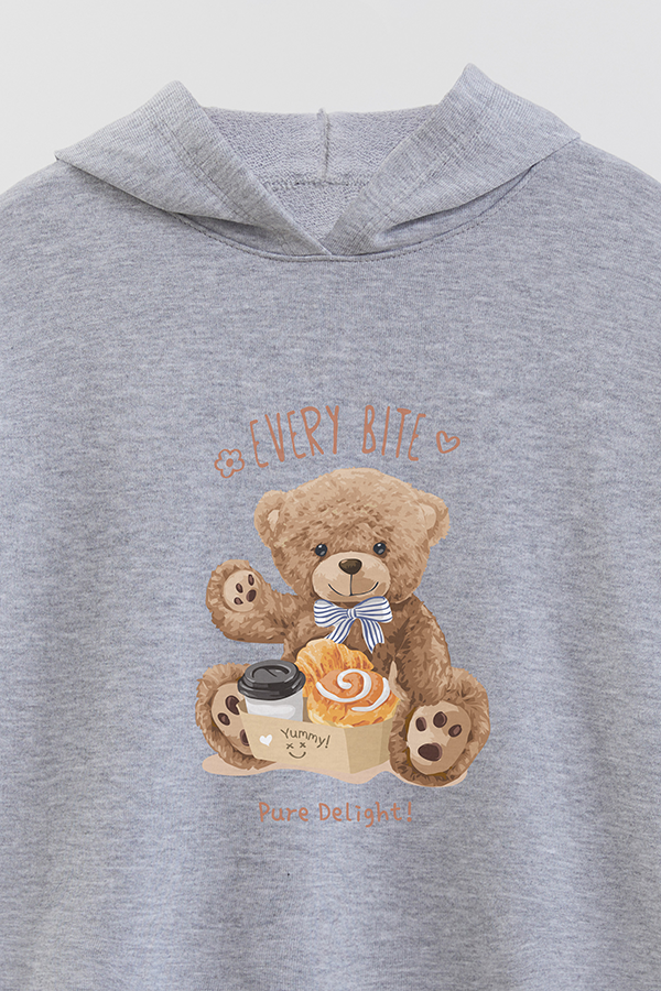 HOODIE RUSTICO KIDS TEDDY EVERY BITE