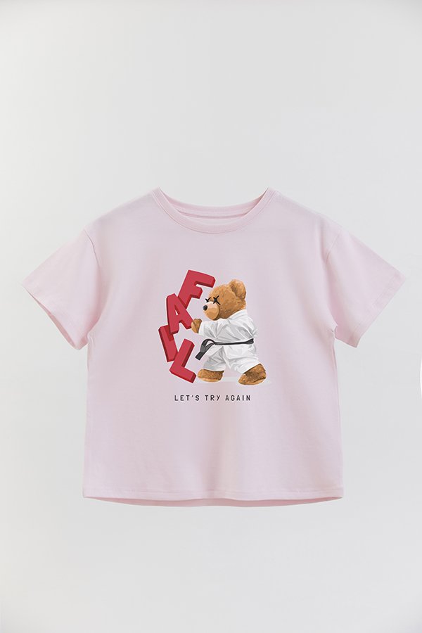 REMERA GB OVERSIZE TEDDY LET'S TRY AGAIN