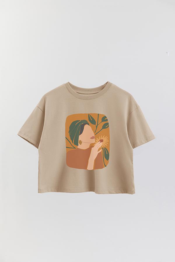 REMERA CROP ESTAMPADA ART 32