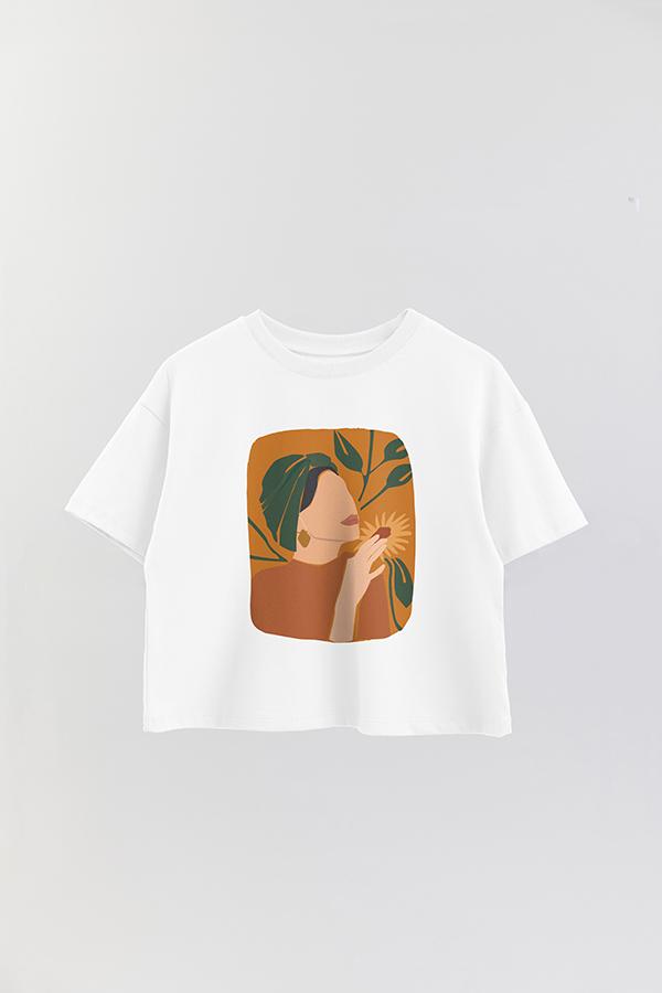 REMERA CROP ESTAMPADA ART 32