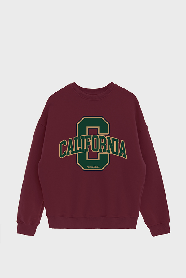 BUZO CREWNECK ESTAMPADO VRST CALIFORNIA