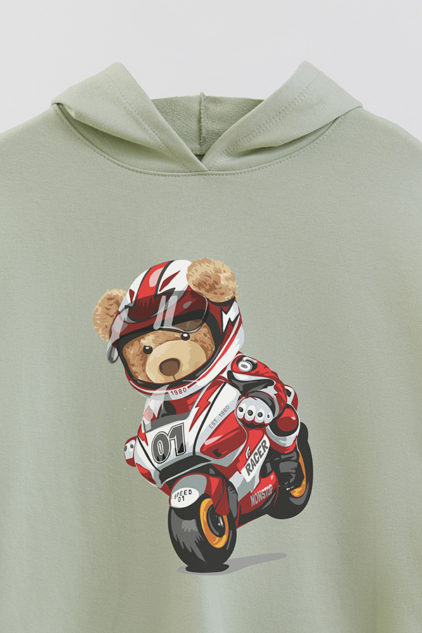 HOODIE RUSTICO BOY TEDDY RACER