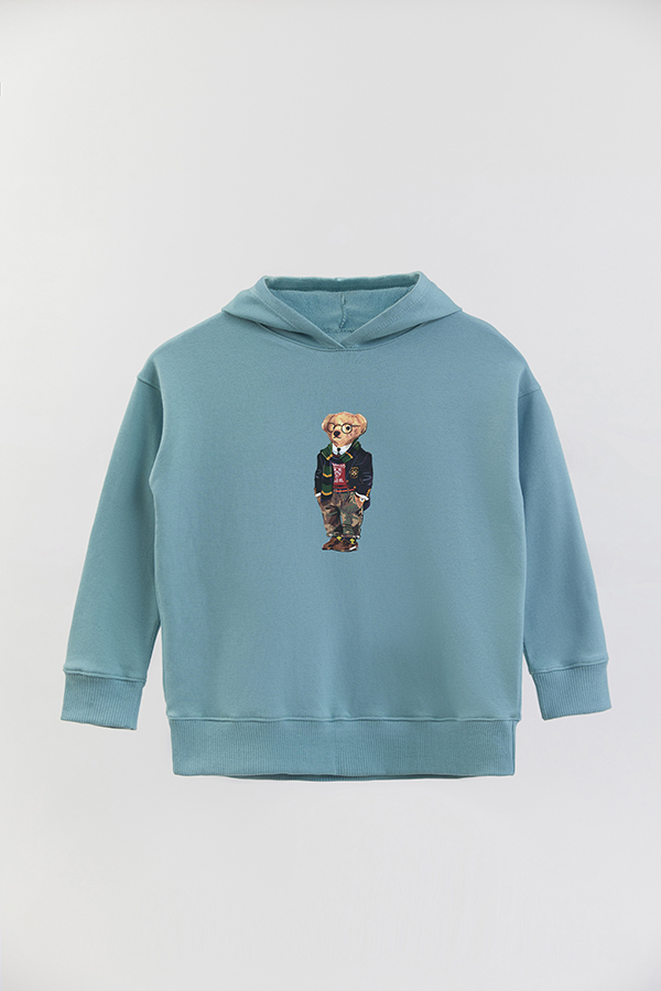 HOODIE RUSTICO KID BEAR UNIVERSITY
