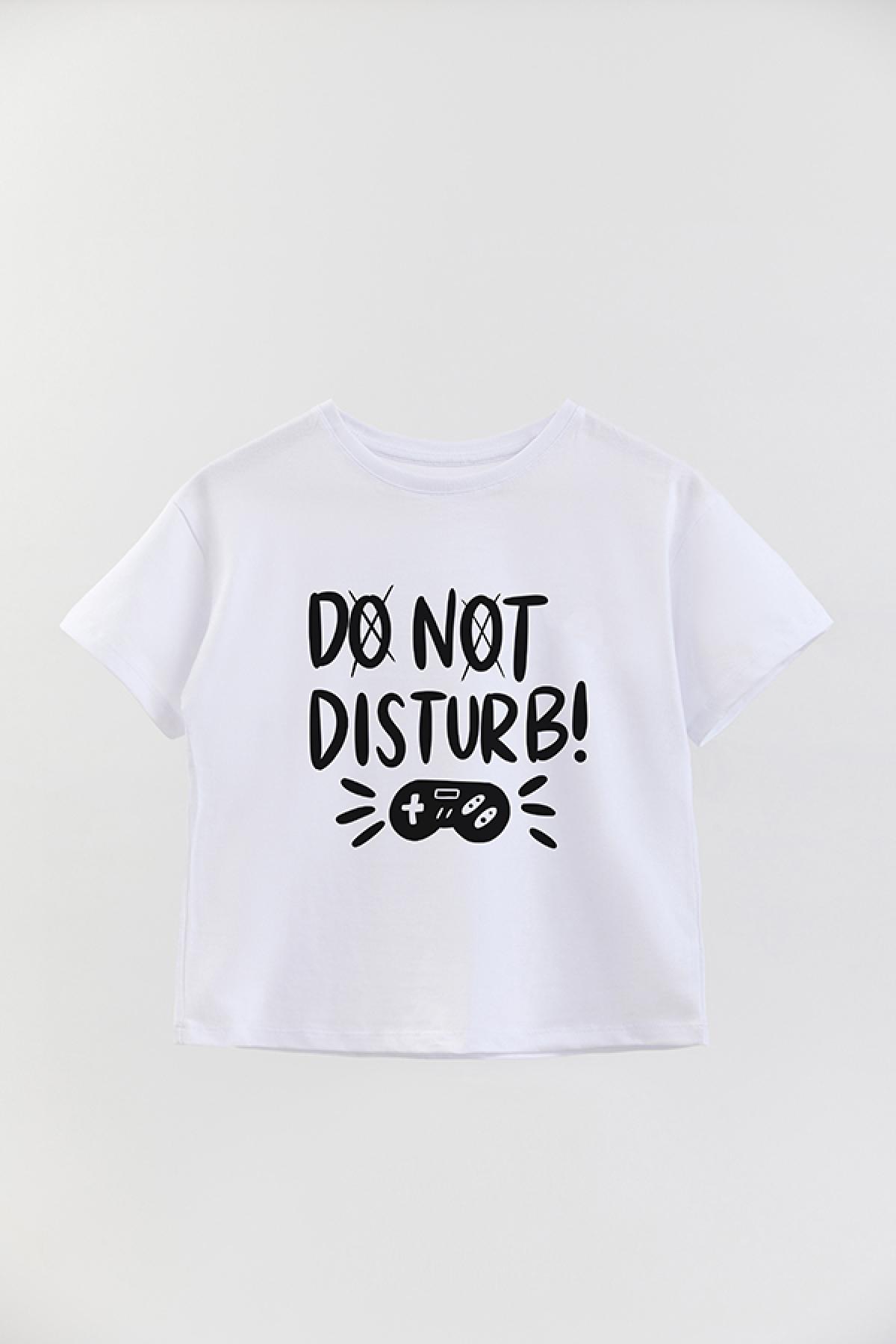 REMERA BOY GM DO NOT DISTURB