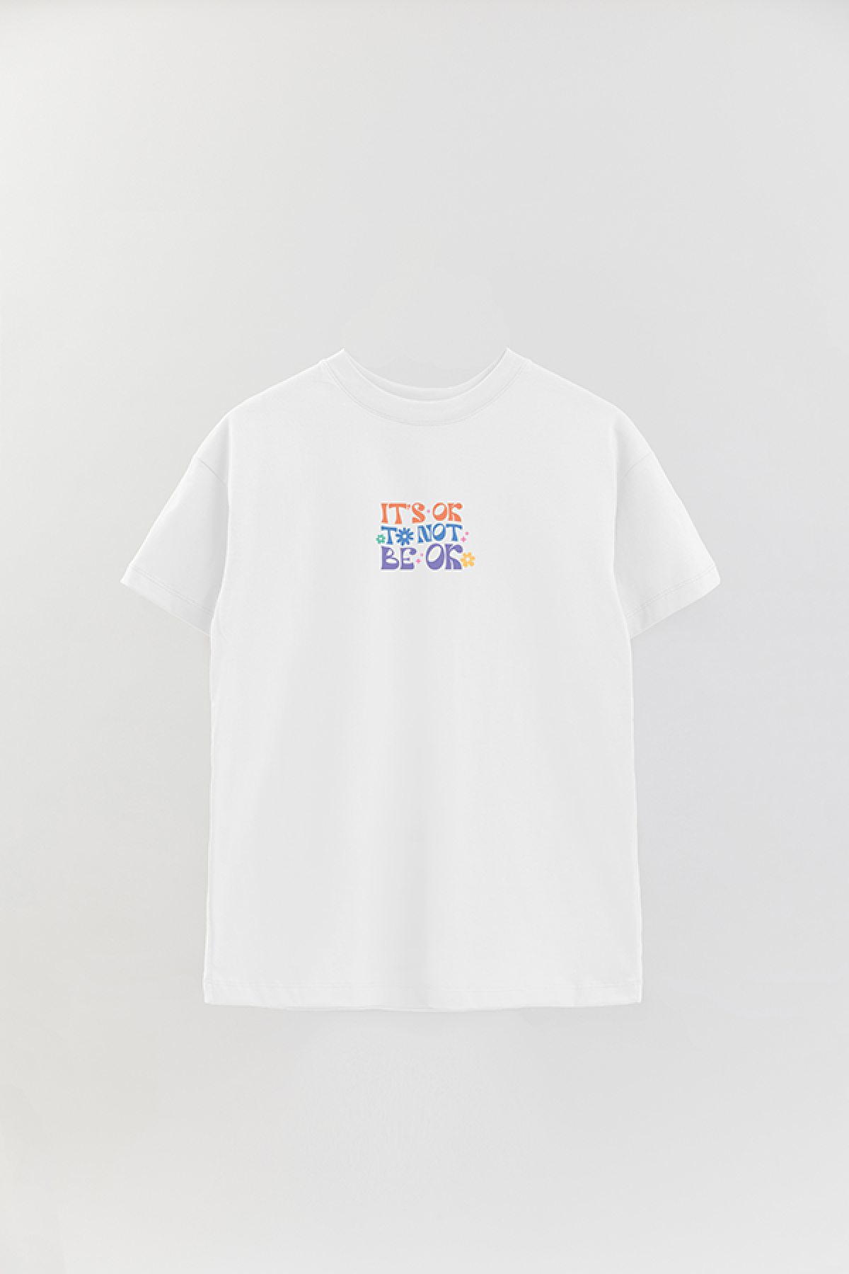 REMERA OVER ESTAMPADA LV4B IT'S OK TO NOT BE OK