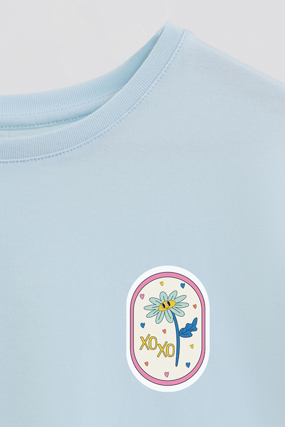 REMERA GIRL OVER GRLY XOXO