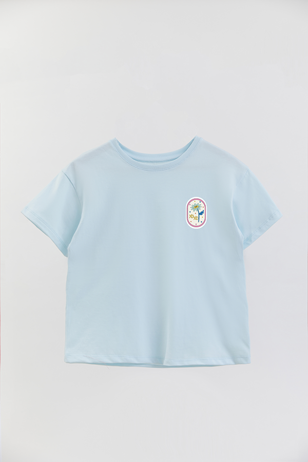 REMERA GIRL OVER GRLY XOXO