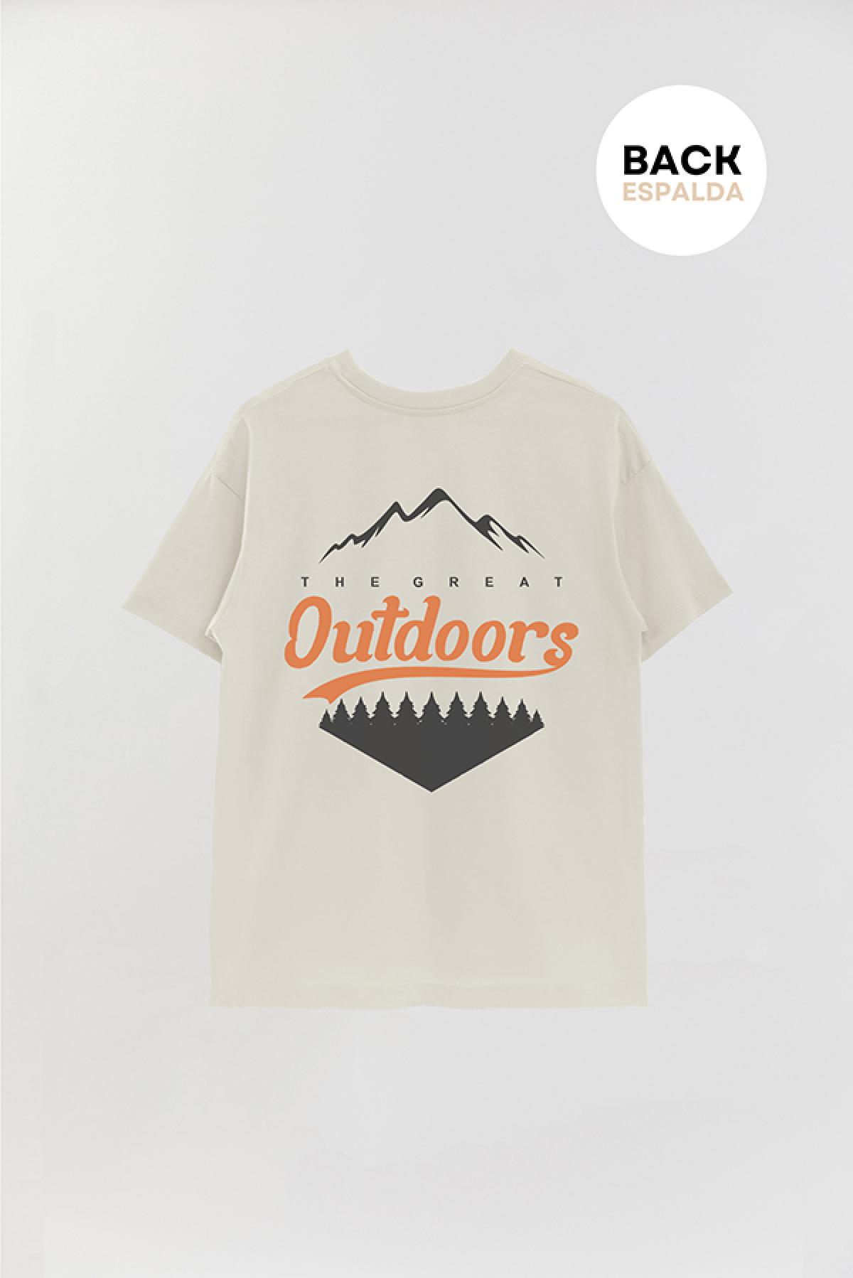 REMERA OVER ESTAMPADA ADV GREAT OUTDOORS