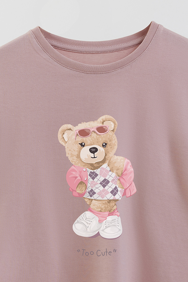 REMERA GB OVERSIZE TEDDY TOO CUTE
