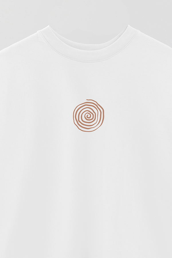 REMERA OVER ESTAMPADA WESTERN SPIN