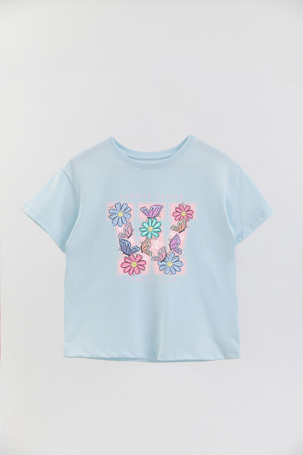 REMERA GIRL OVER VARSITY LEAGUE