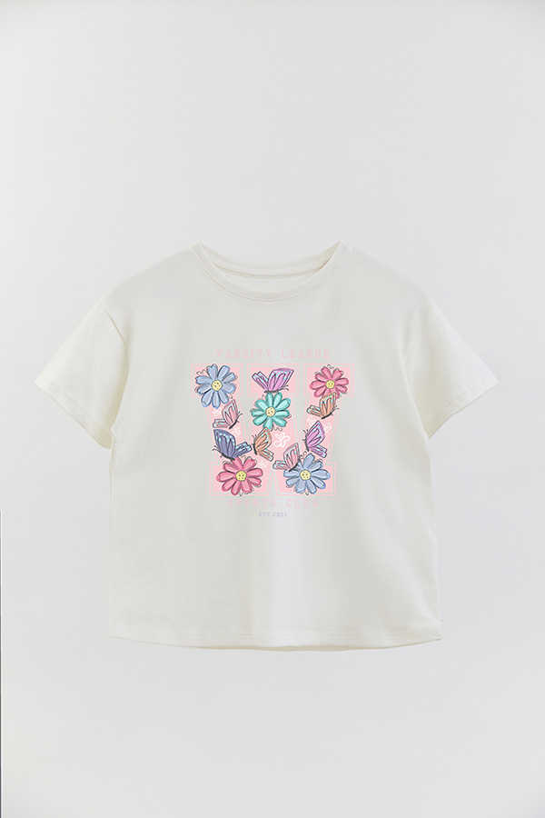 REMERA GIRL OVER VARSITY LEAGUE
