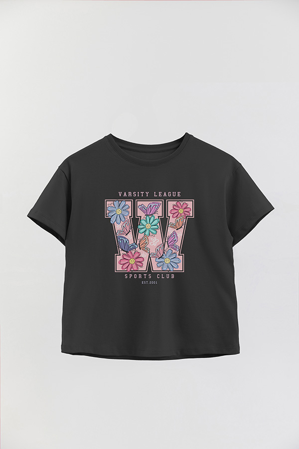 REMERA GIRL OVER VARSITY LEAGUE