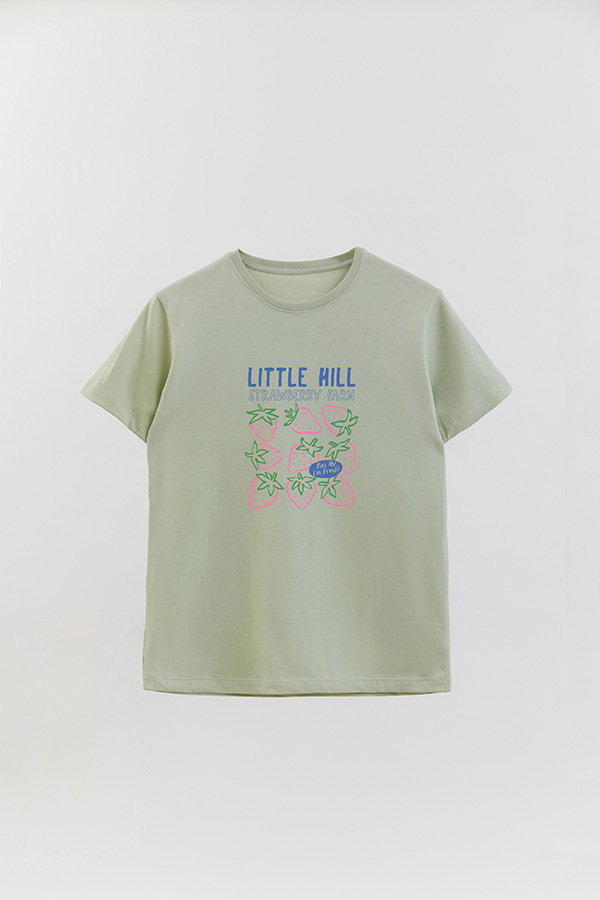 REMERA BASICA ESTAMPADA HD LITTLE HILL