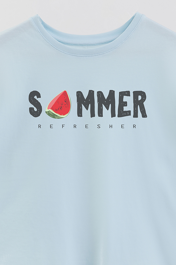 REMERA GIRL OVER SUMMER REFRESHER