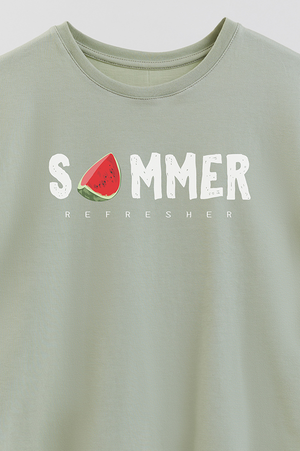 REMERA GIRL OVER SUMMER REFRESHER