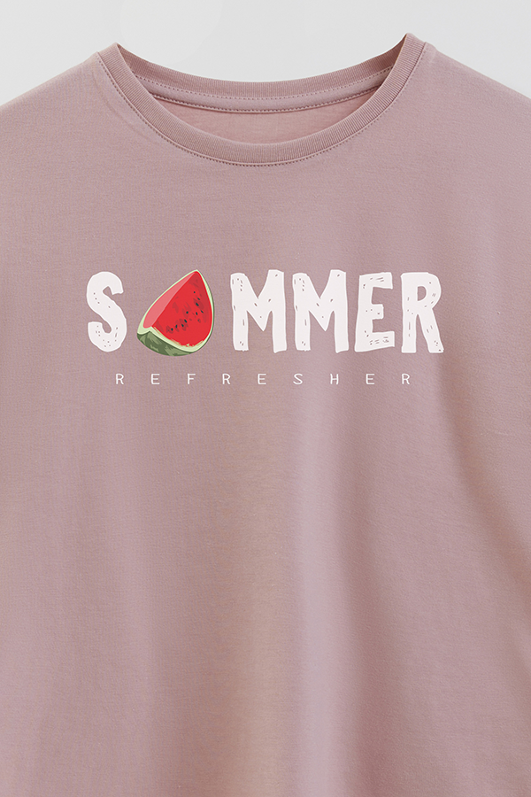 REMERA GIRL OVER SUMMER REFRESHER
