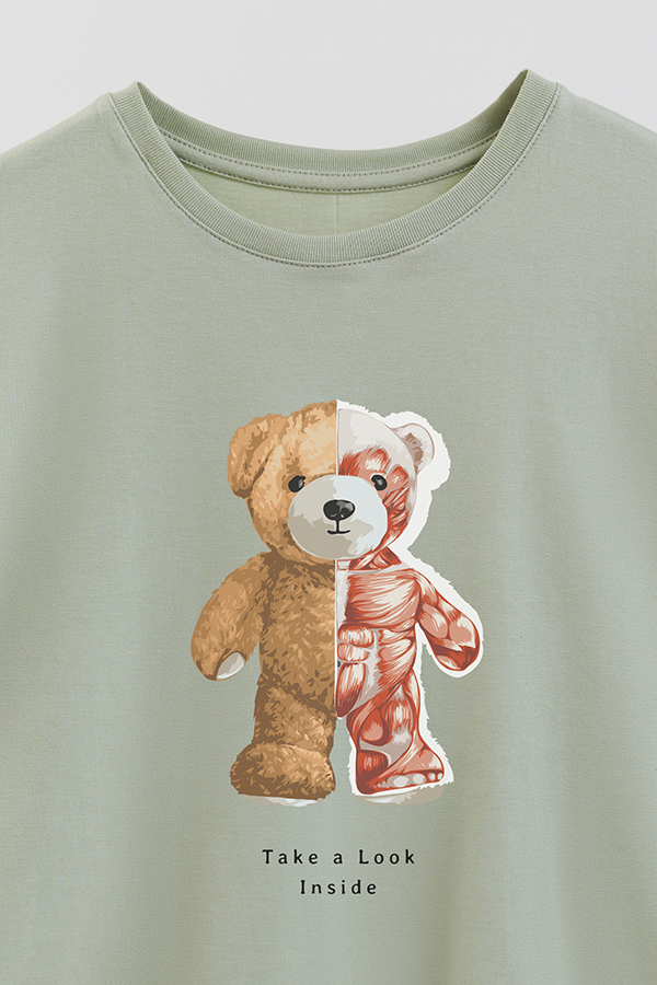 REMERA GB OVERSIZE TEDDY LOOK INSIDE
