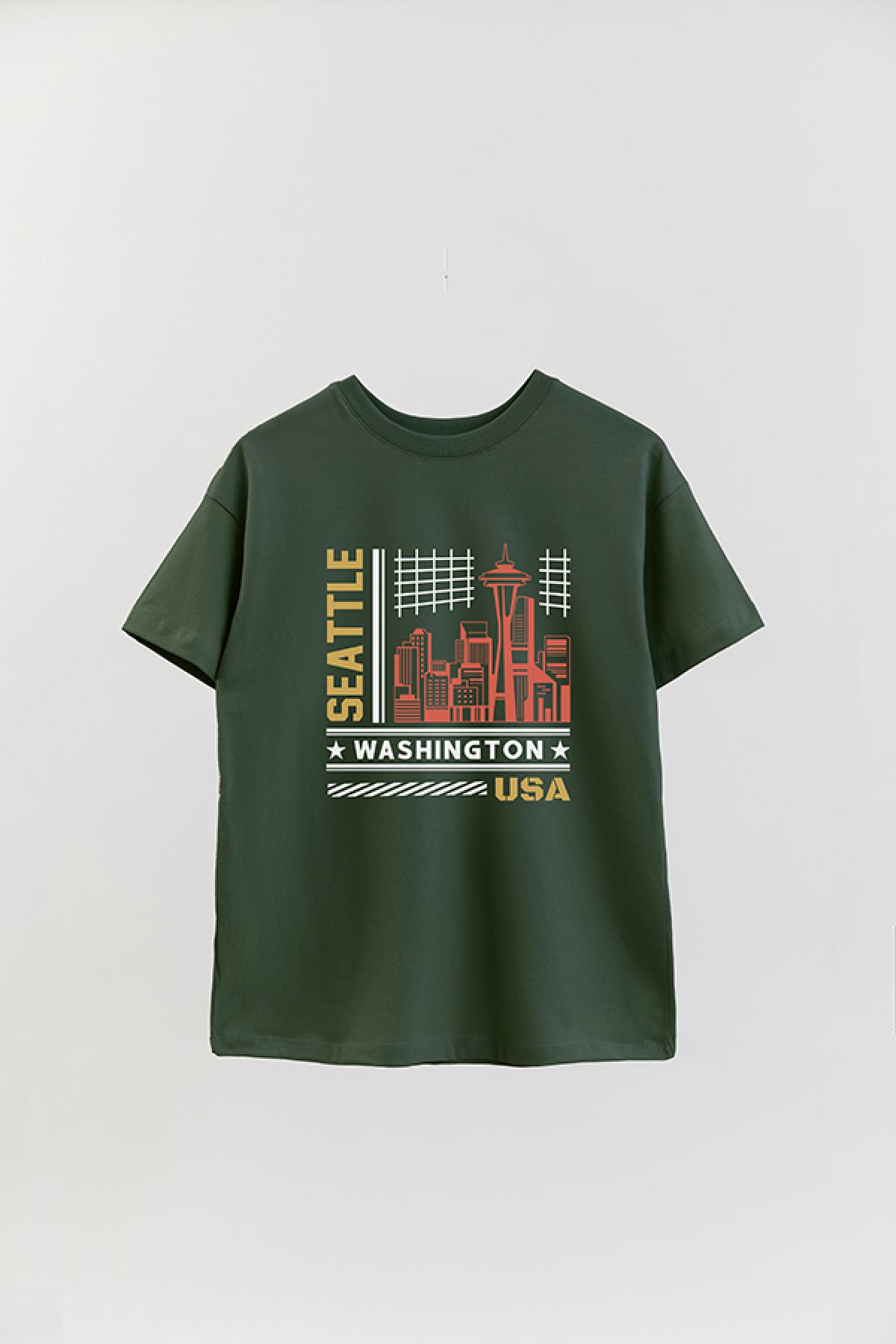 REMERA OVER ESTAMPADA CT SEATTLE