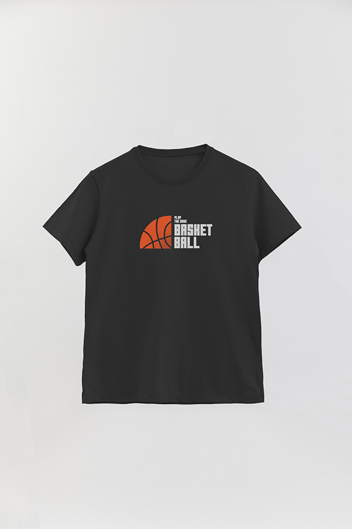 REMERA BASICA ESTAMPADA CL THE GAME BASKETBALL