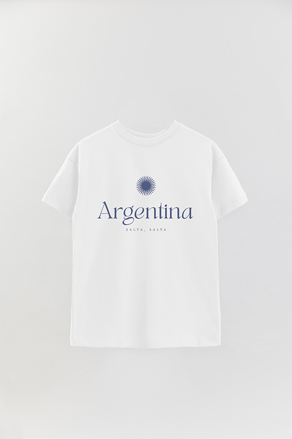 REMERA OVER ESTAMPADA ARG PV SALTA