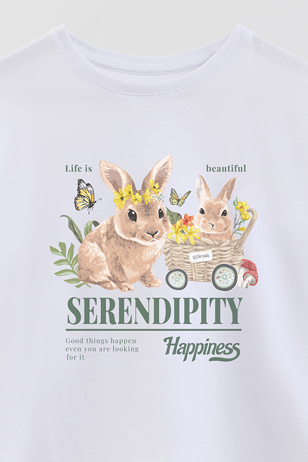 REMERA GIRL OVER SERENDIPITY