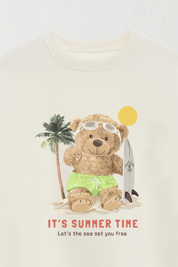 BUZO TEDDY SURF CLUB 1991